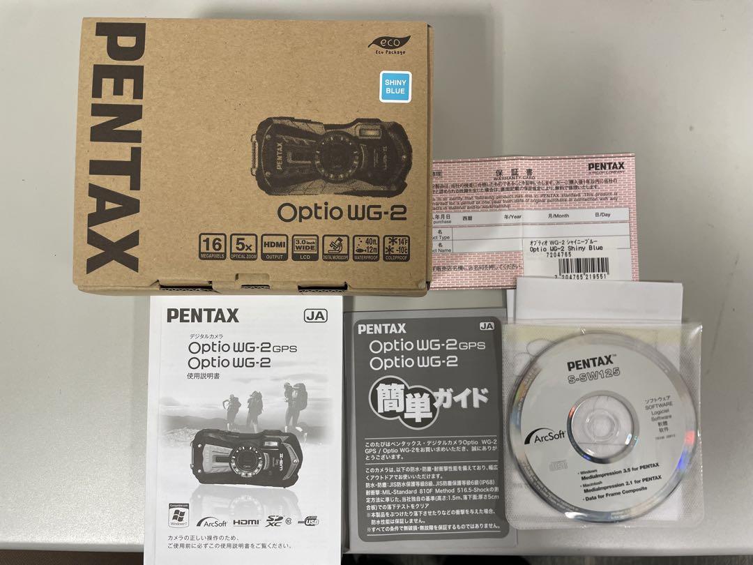 PENTAX Optio WG-2 防水デジタルカメラ　接写