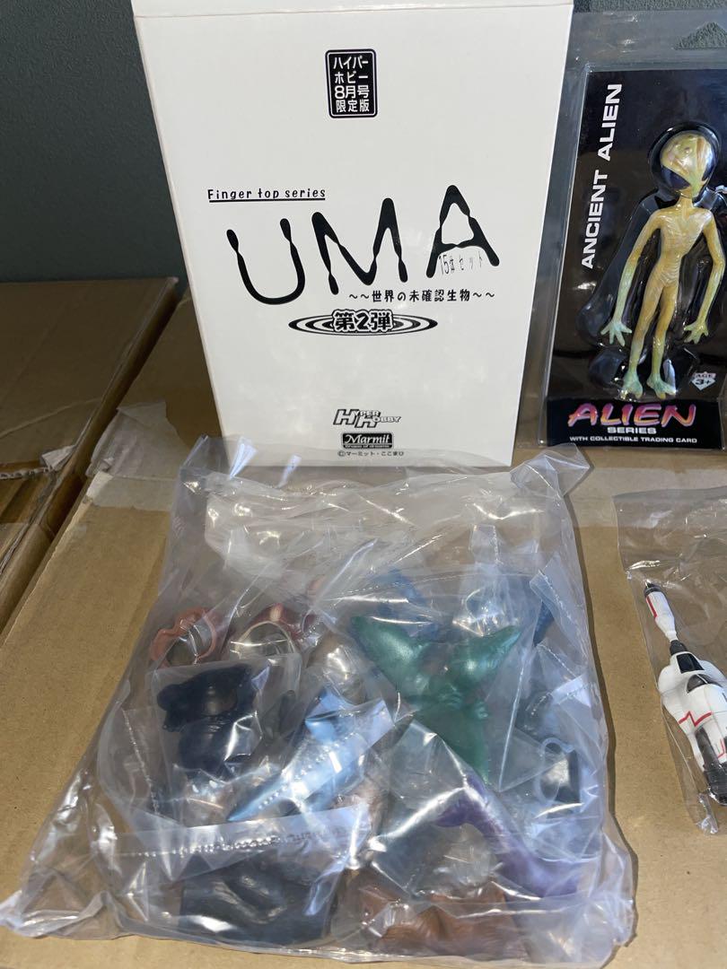 スターウォーズ・￼ALIEN・UMA・謎の円盤UFO・フィギュア4個セット