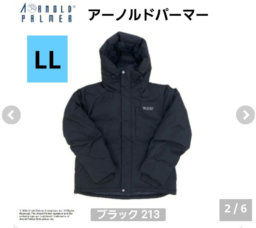 LL　ARNOLD PALMER　黒　中綿ジャケット　アーノルドパーマー　撥水