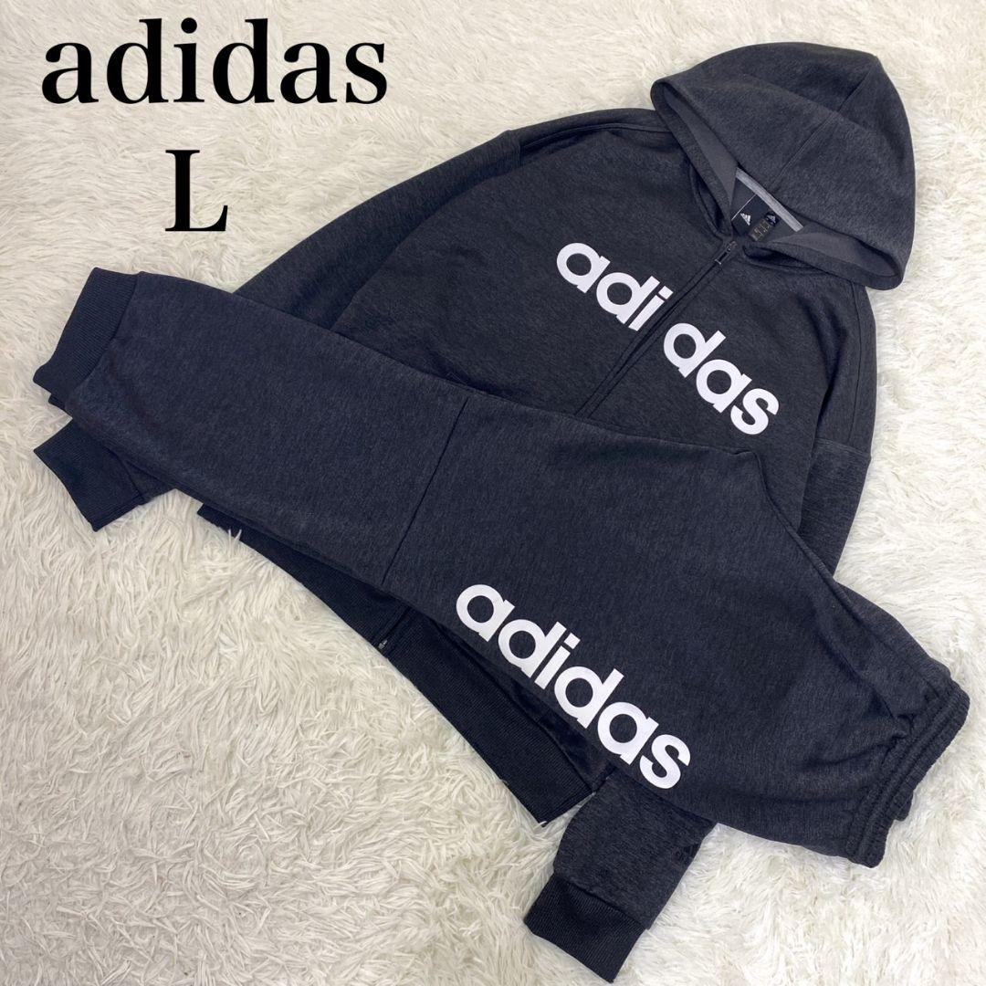 極美品 adidas アディダス スウェット パーカー 上下 セットアップ L 8,514円
