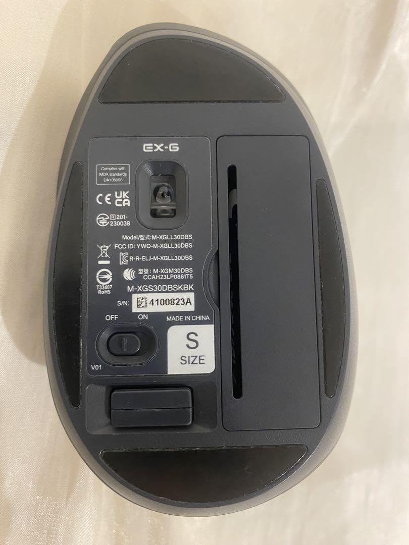 ELECOM EX-G マウス Sサイズ (型番: M-XGL30DBS)