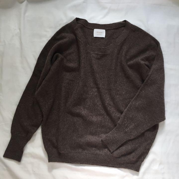 URBAN RESEARCH - RED SEAM カシミヤ100%ニット □アーバンリサーチ RED SEAM カシミヤ100%ニット