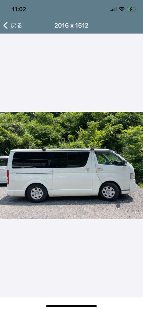 ハイエース　innoルーフキャリア