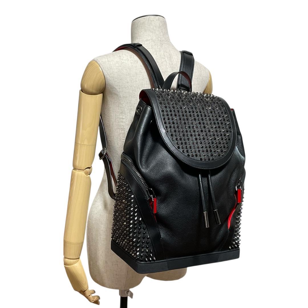 【超極美品】ルブタン エクスプローラー パネトーネ バックパック リュック 超極美品】ルブタン エクスプローラー パネトーネ バックパック