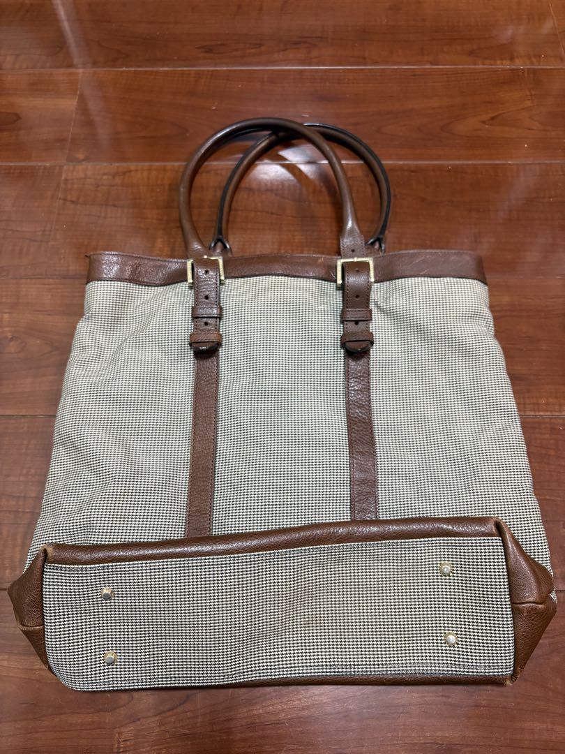 【超お買い得！】 BURBERRY BLACK LABEL チェック柄トートバッグ - メルカリ バッグ
