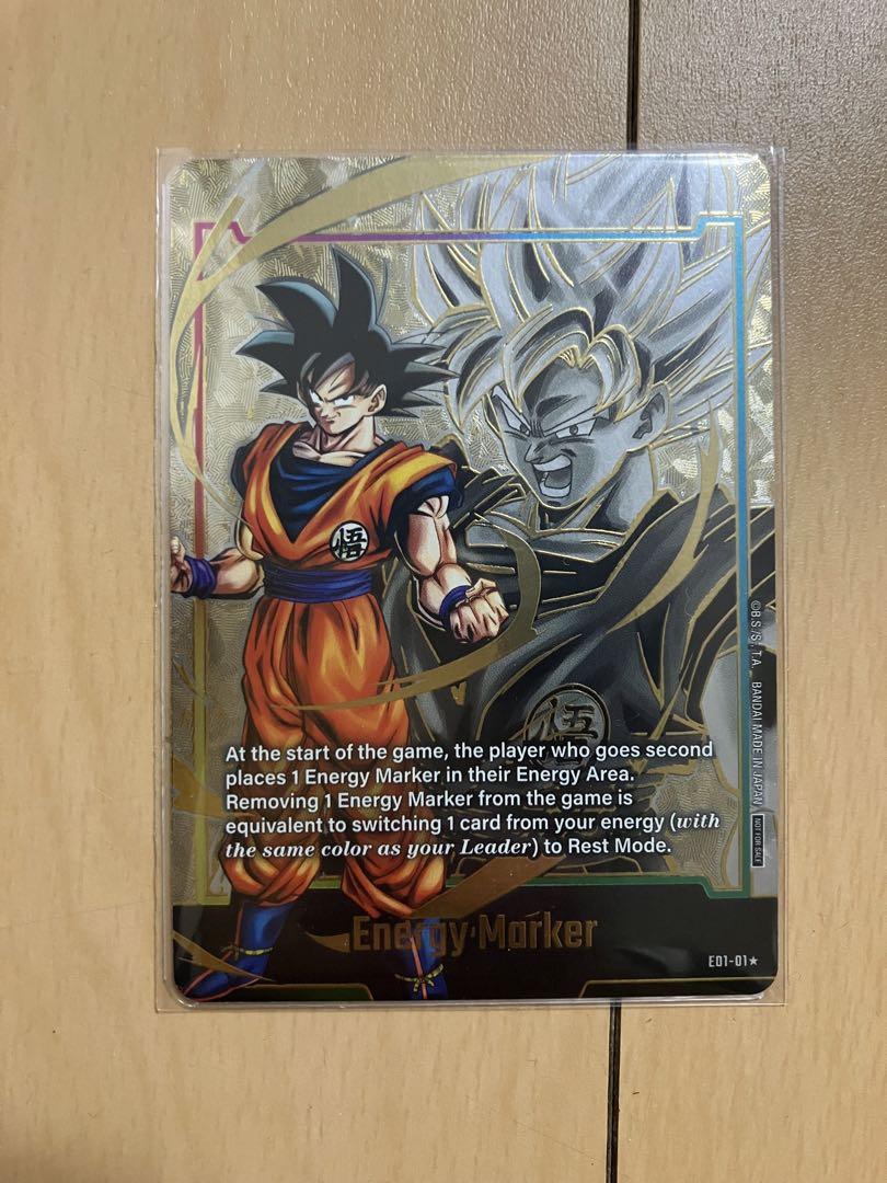 【英語版】ドラゴンボール　フュージョンワールド 　孫悟空　エナジーマーカー ドラゴンボール フュージョンワールド エナジーマーカー 英語