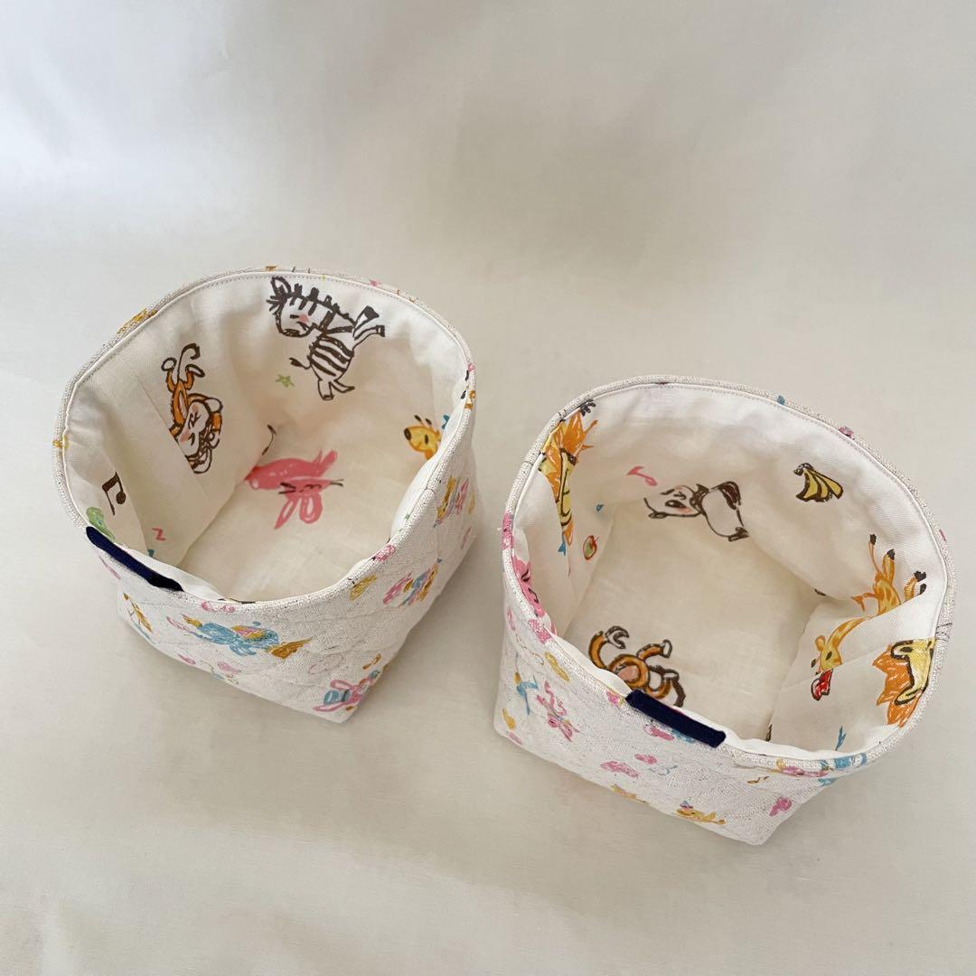 布バスケット　584 ハンドメイド