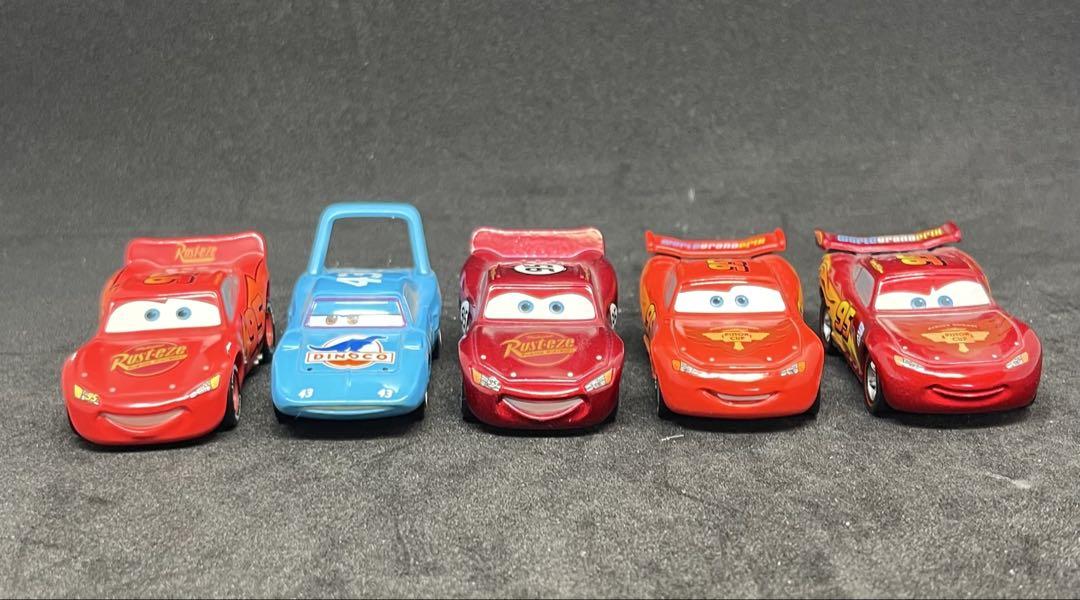 価格ダウン　ディズニー　トミカカーズ　廃盤を含むマックィーン５セット