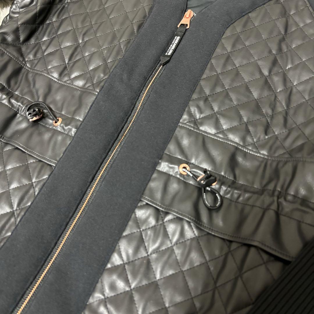 MARK &LONAキルティング　セットアップ　美品　フェイクレザー　サイズ38