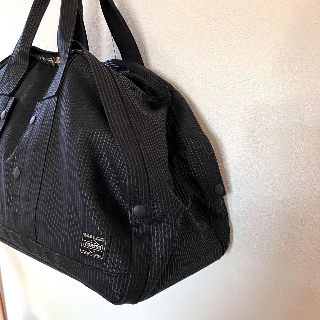 美品　PORTER ポーター DRAWING ドローイング ボストンバッグ