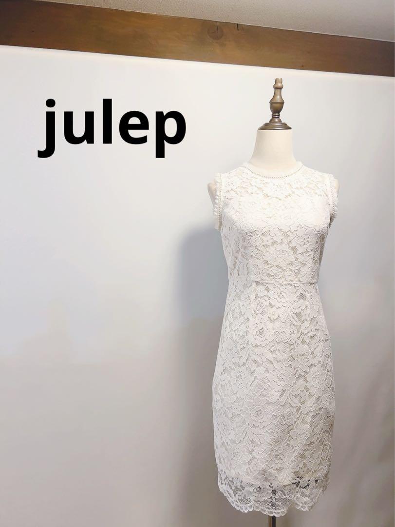 【新品未使用】julep レースワンピース413ワンピース
