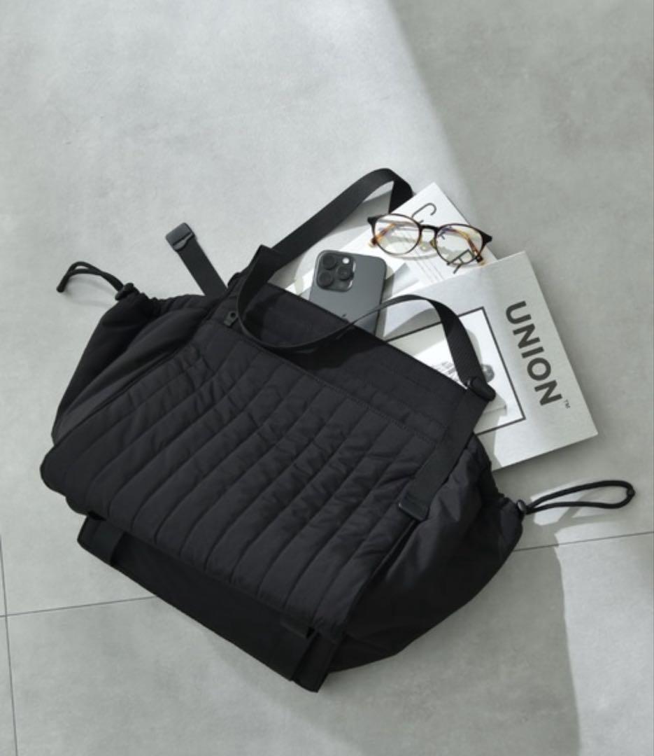 トートバッグ 「ＳＯＬＰＲＥＳＡ」ＮＹＬＯＮ　ＱＵＩＬＴＩＮＧ　ＴＯＴＥ　ＢＡＧバッグ
