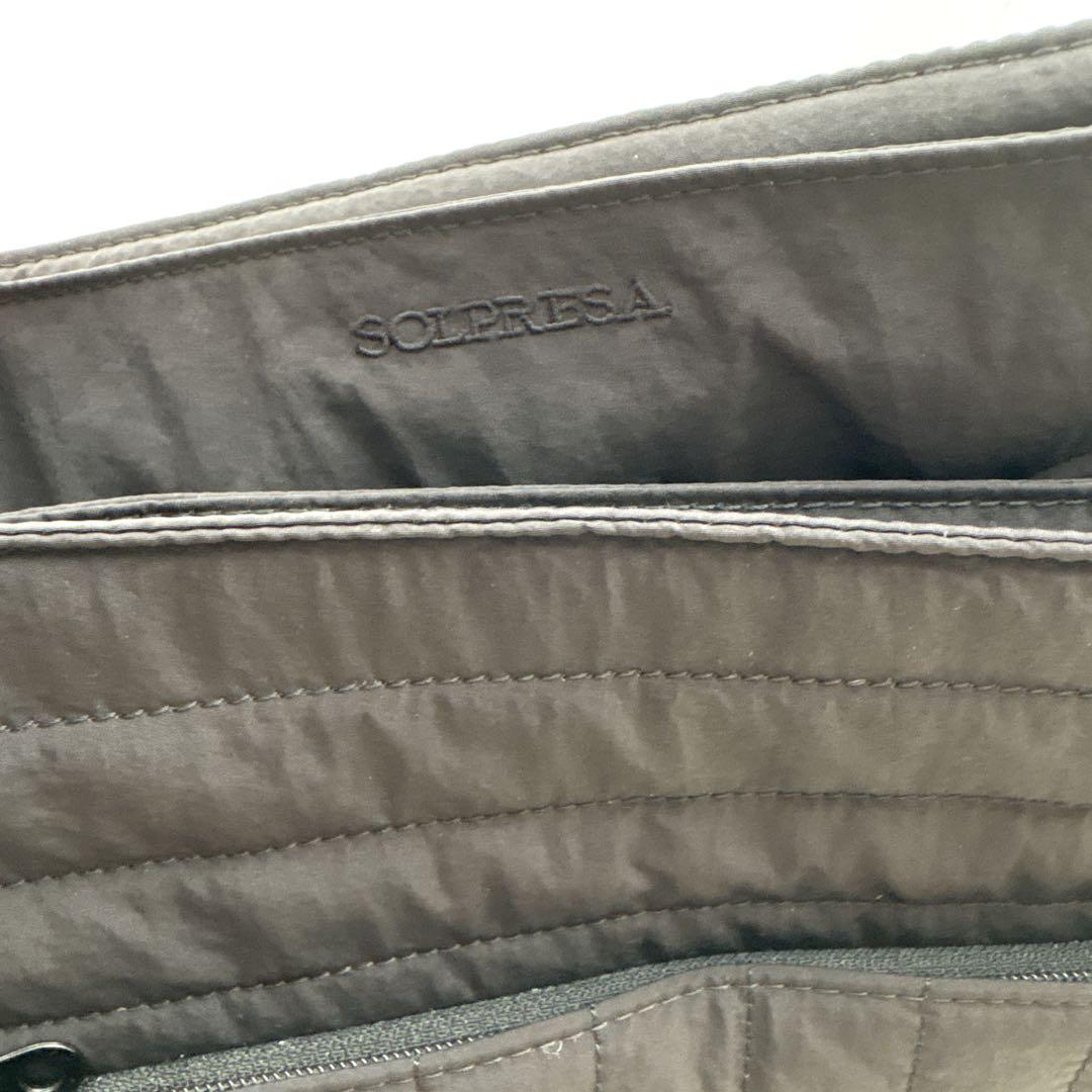 トートバッグ 「ＳＯＬＰＲＥＳＡ」ＮＹＬＯＮ　ＱＵＩＬＴＩＮＧ　ＴＯＴＥ　ＢＡＧ