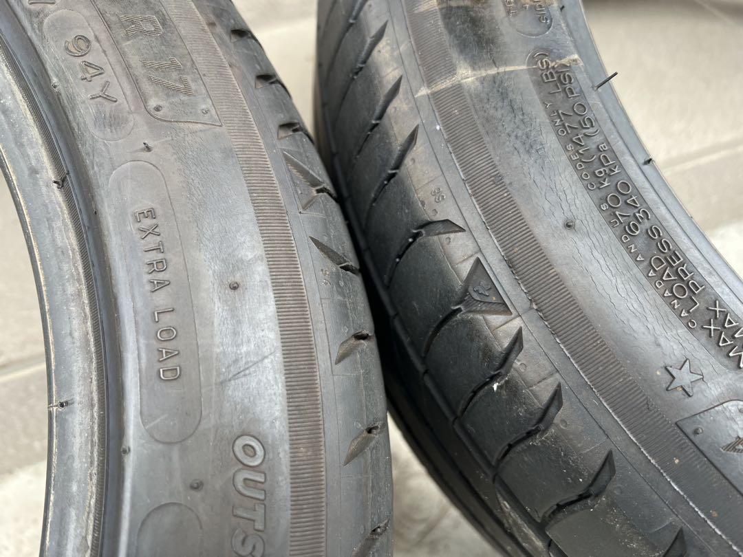 テ*ン様 MICHELIN 225/45r17 2本セット