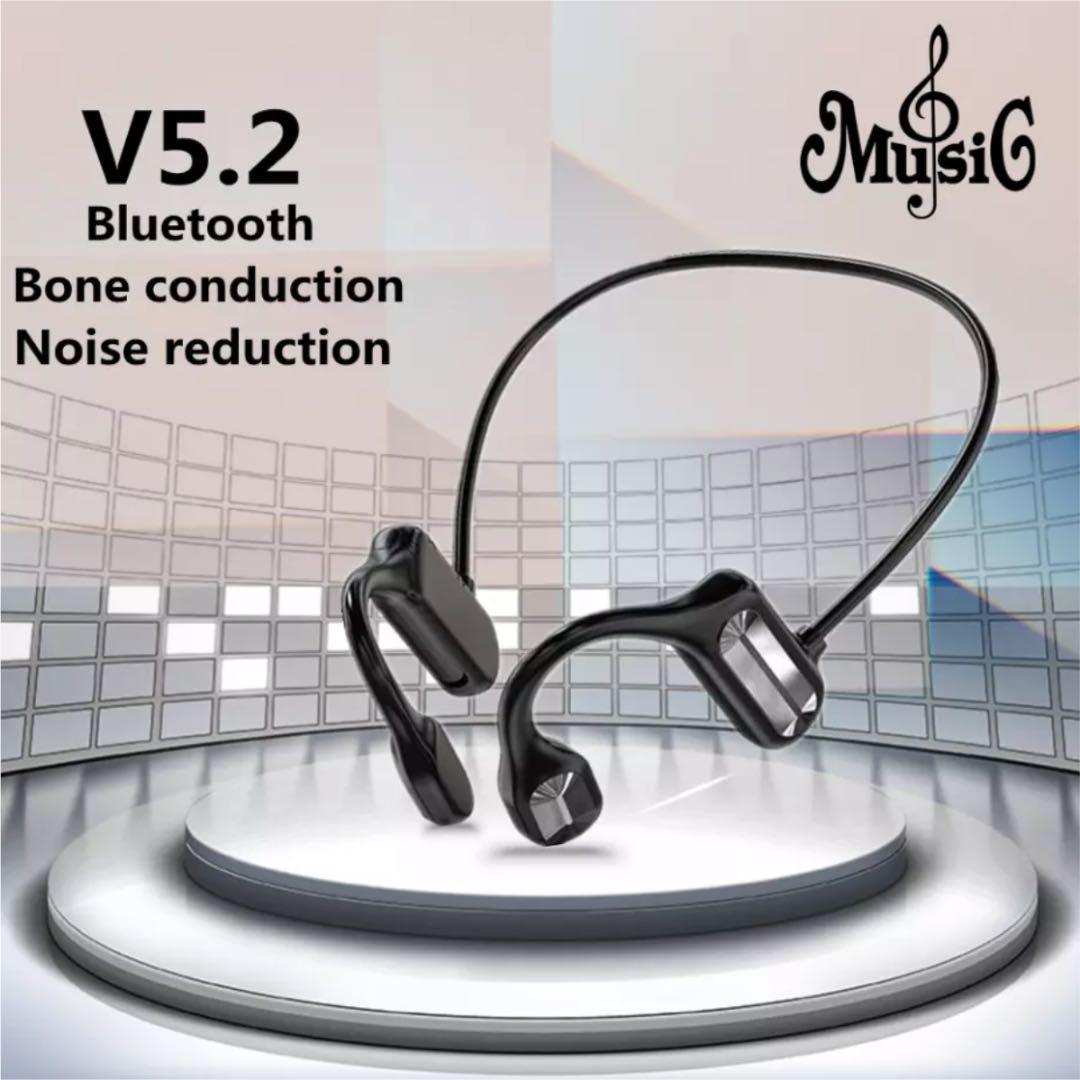 骨伝導ワイヤレスイヤホン最新Bluetooth5.2イヤホンヘッドセットWX