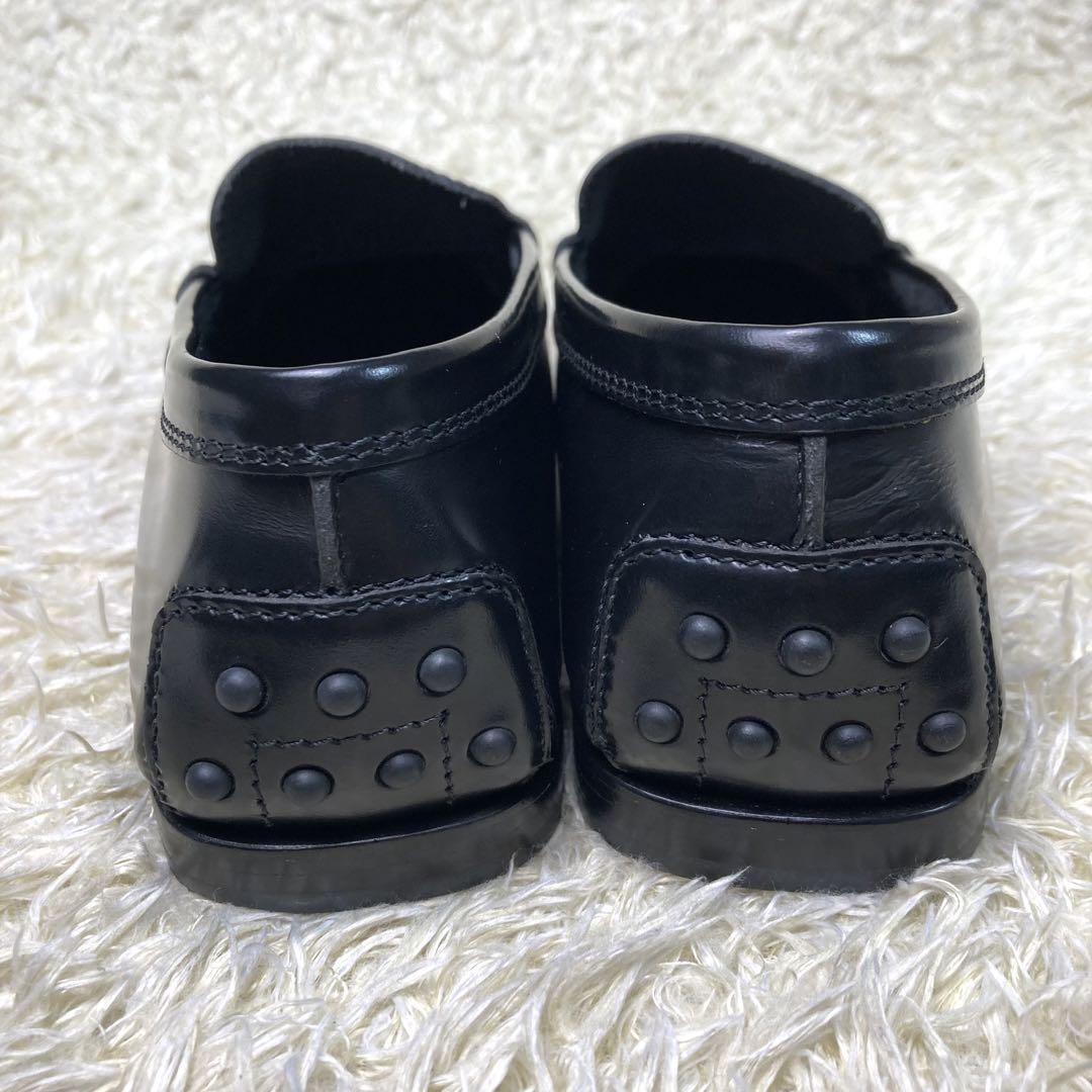 『美品』TOD'S トッズ　ローファー 革靴　レザーシューズ　ブラック　レザー