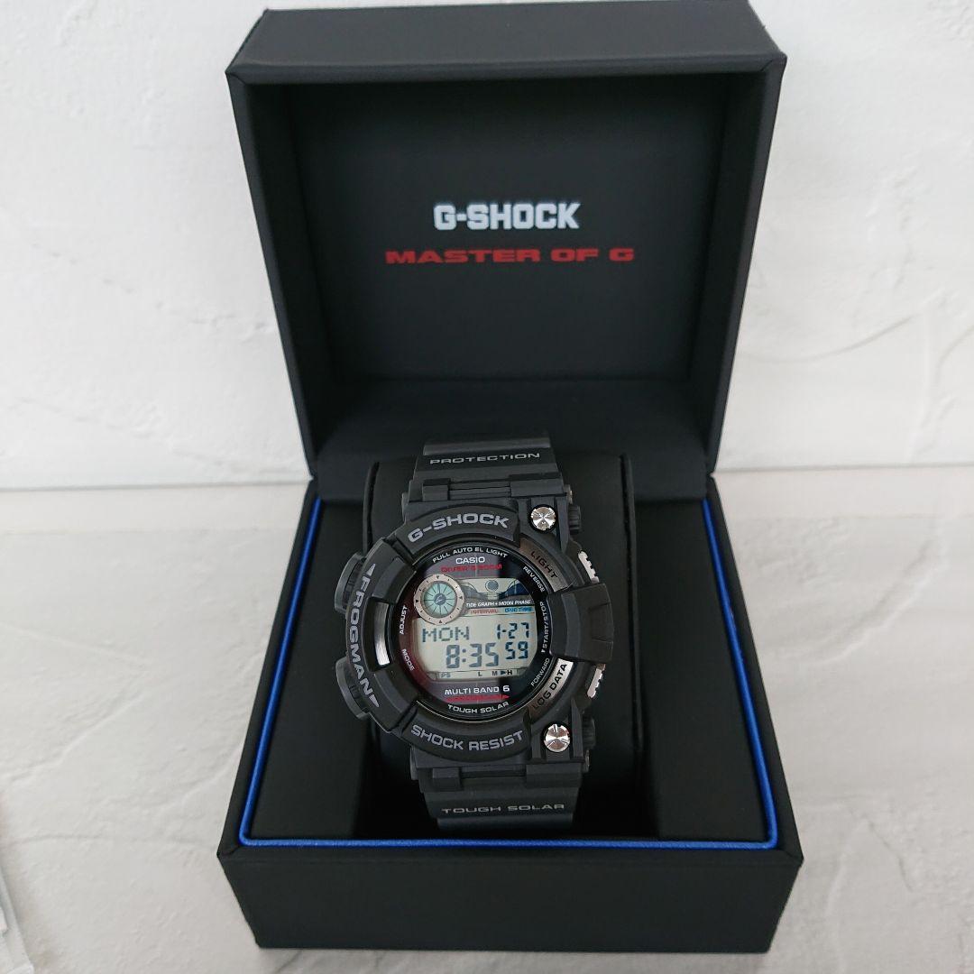 ① G-SHOCK GWF-1000-1JF FROGMAN 美中古品。