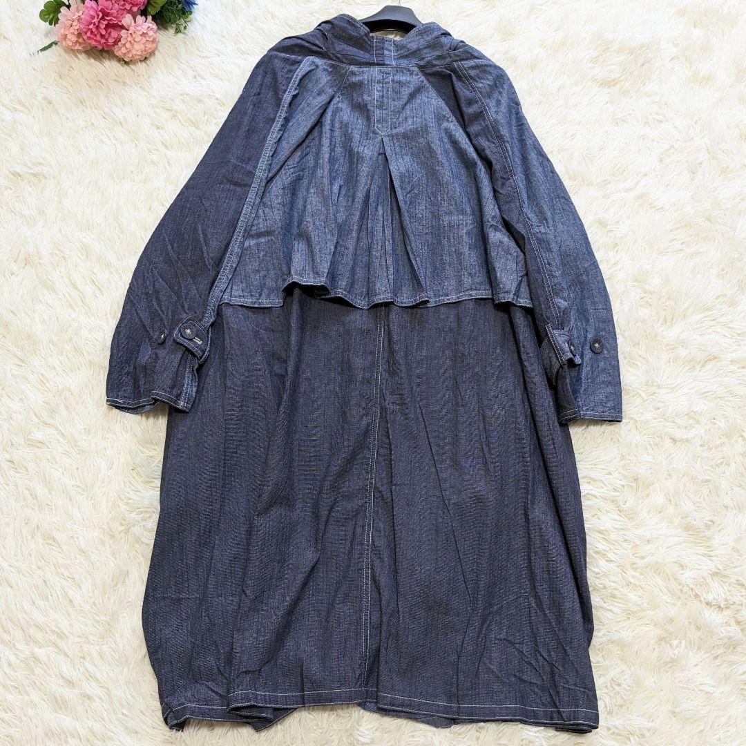 ✨新品未使用✨ fu-ai フーアイ ロングアウター デニムカラー 2 魅力的な