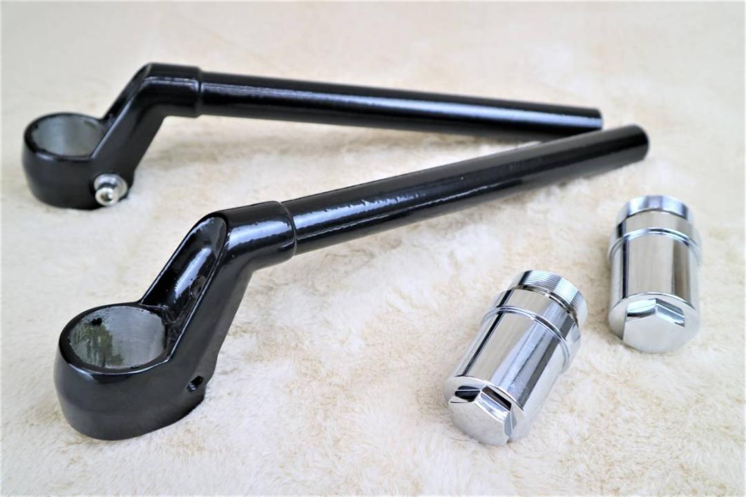 CBX純正 ハンドル 黒＋延長キット②/ XJR400R 用
