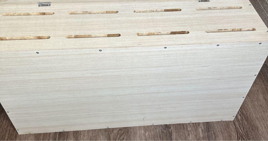 鳥　80×40×40木製保育飼育ケース　培養箱