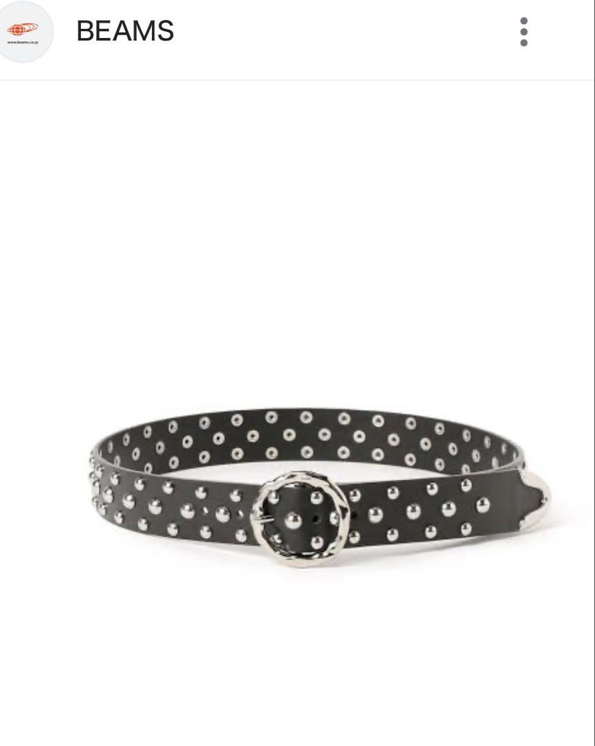 小物 BEAMS FUTURE ARCHIVE STUDS BELT