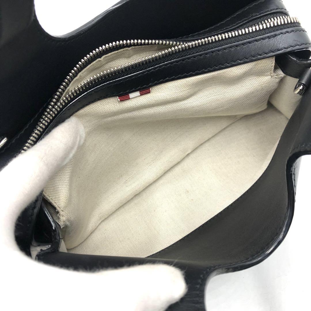 未使用級 BALLY Ahres 2way ホーボーバッグ トレスポ 本革 黒