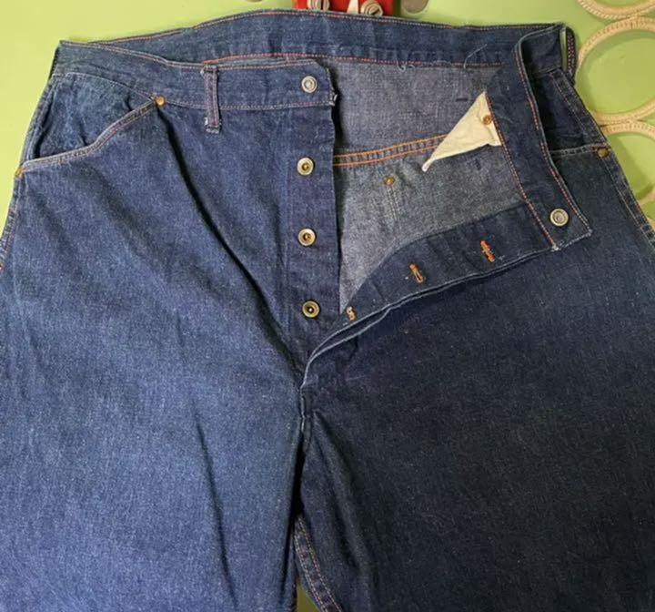 通販高品質 40's50's デニムワークパンツ ペインターパンツ ビンテージ 大戦モデル 95CF7-m62928250717 在庫超歓迎