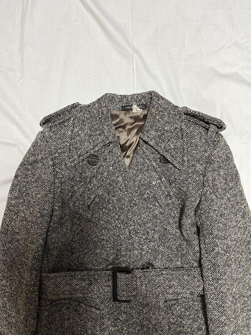 VINTAGE / 60's tweed トレンチコート