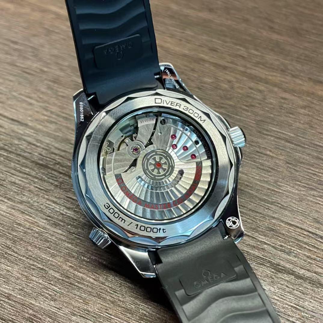 オメガシーマスター300M せんすいひょう