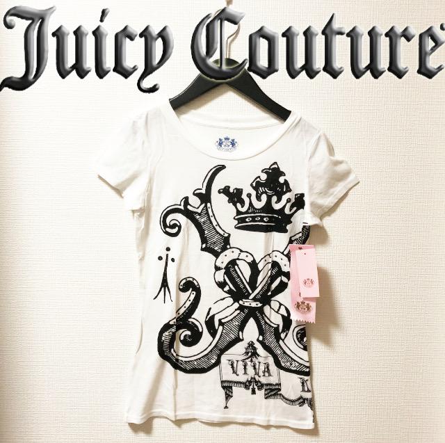 ◆新品正規品◆ジューシークチュールJUICY COUTURE Tシャツ 白