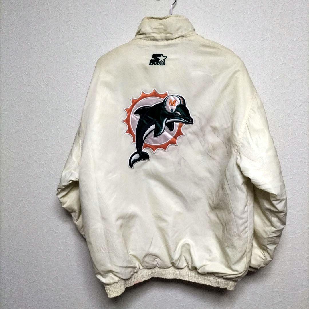 激安セール】STARTER スターター マイアミドルフィンズ ビック刺繍