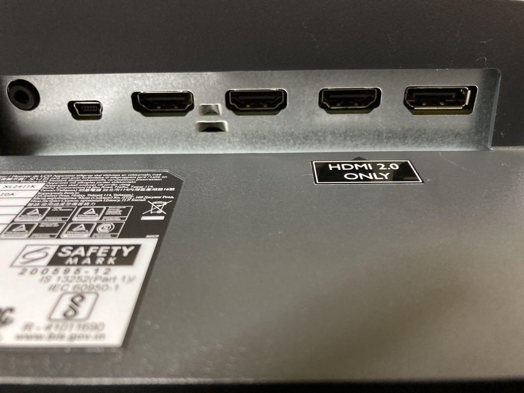 BenQ ZOWIE XL2411K ゲーミングモニター 24インチ ジャンク