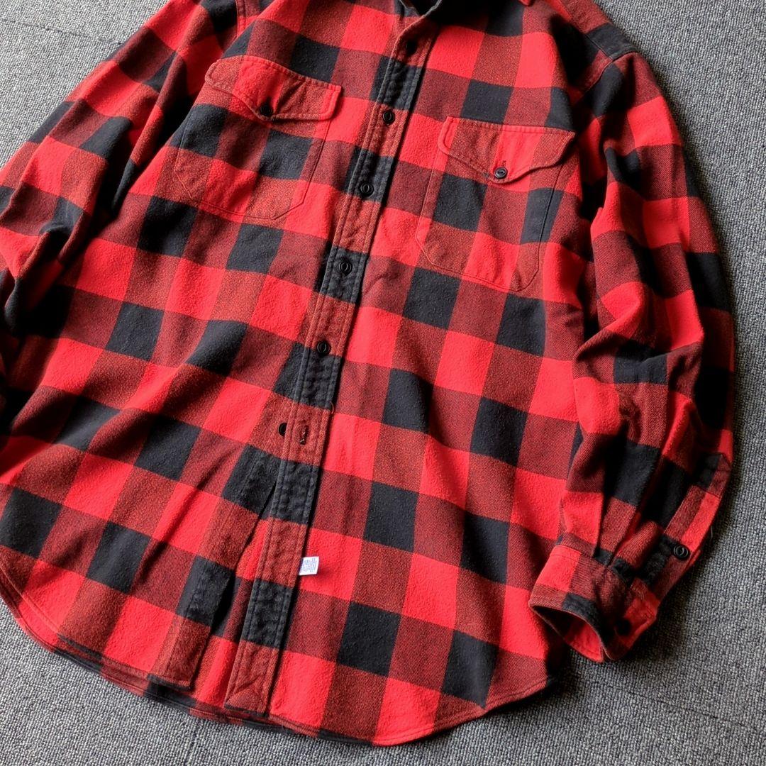 希少 90s ラルフローレン ネルシャツ バッファローチェック
