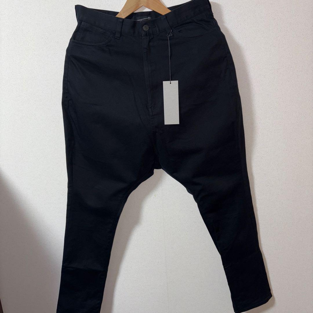 ラッドミュージシャン　16aw コットンサルエルパンツ　黒　46 ラッドミュージシャン 16aw コットンサルエルパンツ 黒 46
