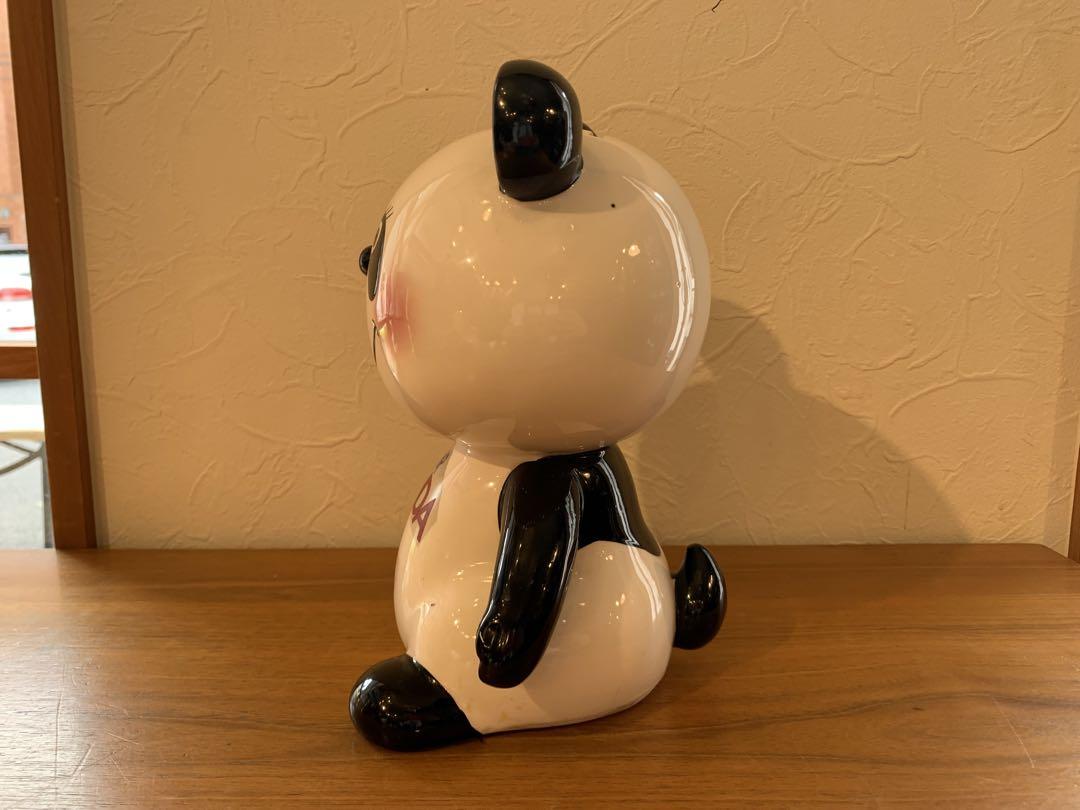 MN0551 内藤ルネ MR PANDA パンダ 貯金箱 置物