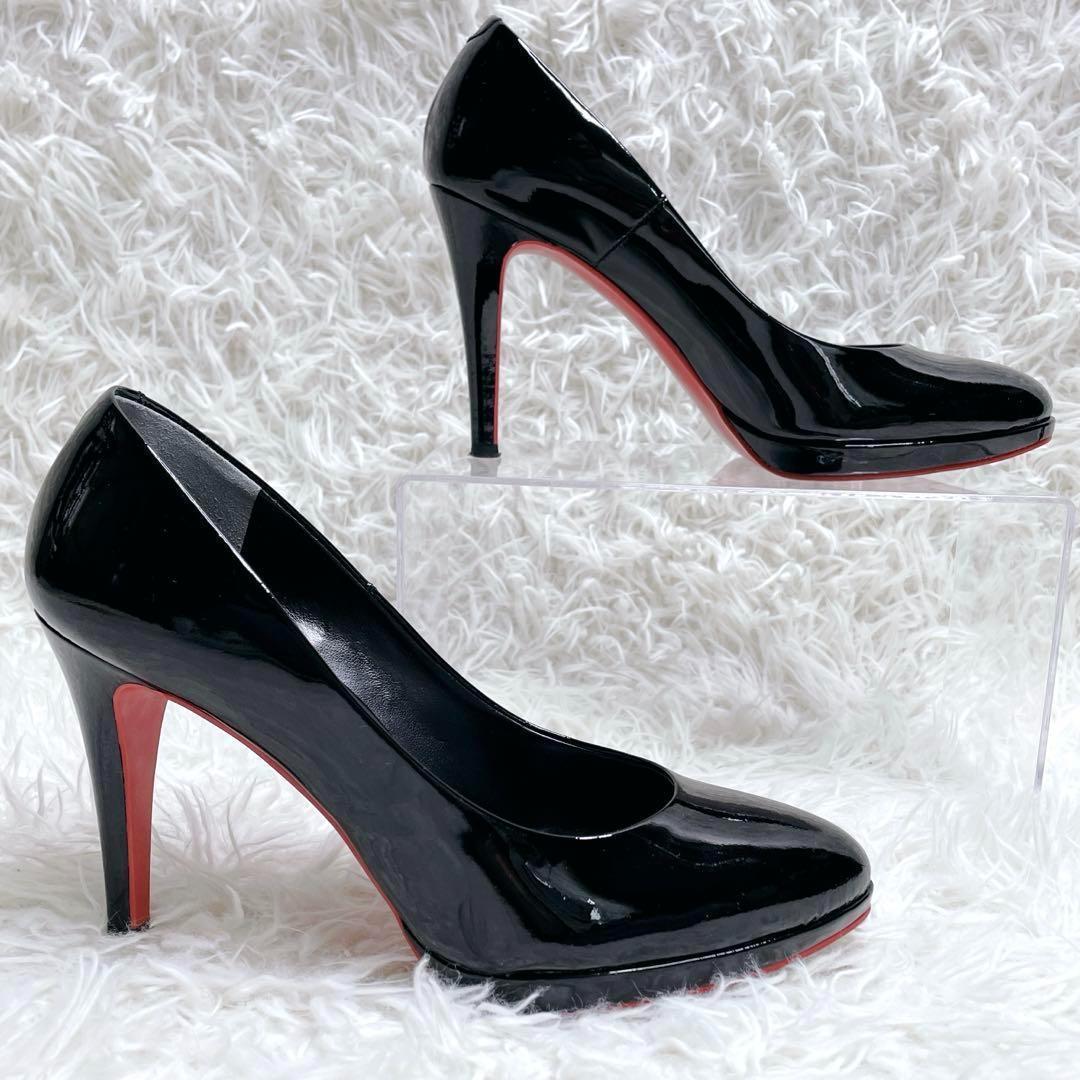 美品✨ DIANA ダイアナ エナメルパンプス レッドソール 23.5cm