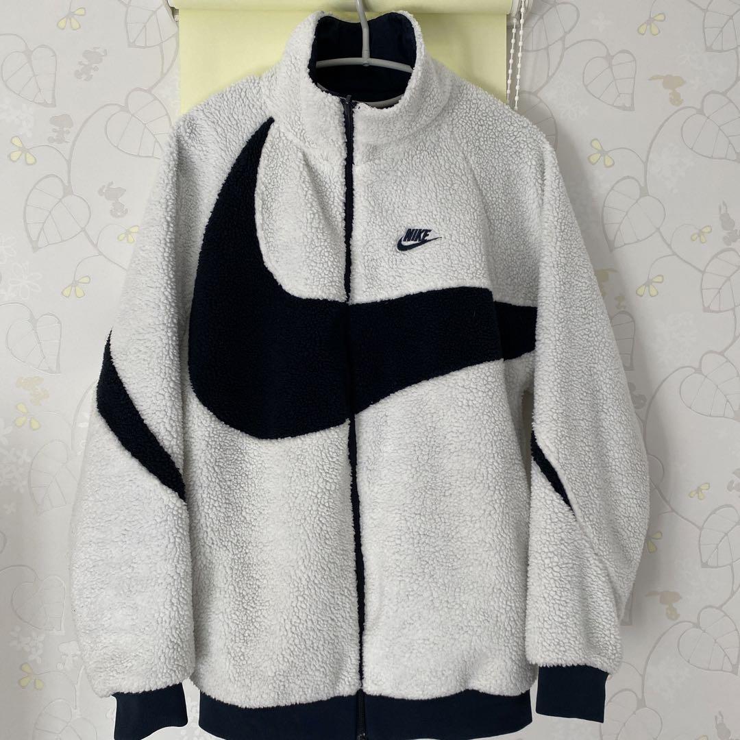 NIKE ナイキ リバーシブル ビッグスウォッシュ ボアフリースジャケット