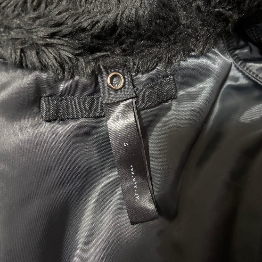 wjk VINTAGE 66 NYLON N-3B JKT BLK 「S」 wjk VINTAGE 66 NYLON N-3B JKT BLK 「S」