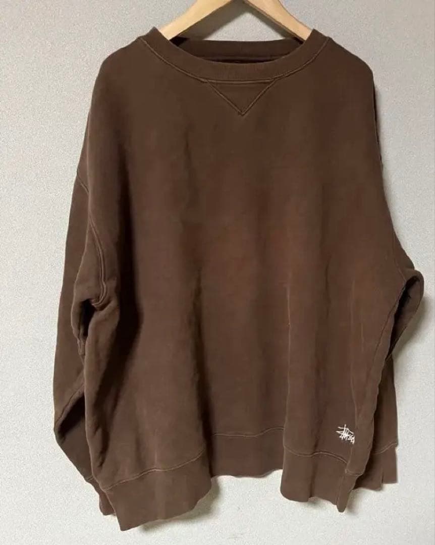 Stussy ブラウン スウェット M