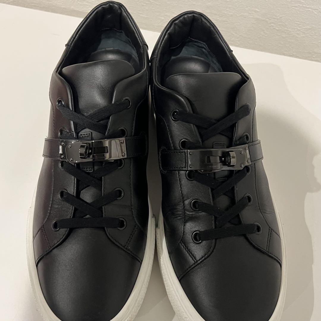 【HERMES】 エルメスデイ　ケリー　スニーカー　メンズ42