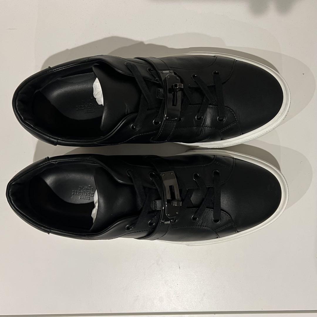 【HERMES】 エルメスデイ　ケリー　スニーカー　メンズ42