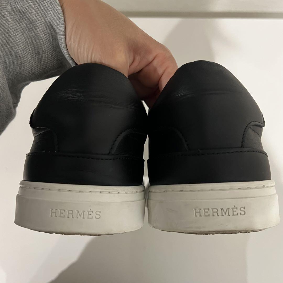 【HERMES】 エルメスデイ　ケリー　スニーカー　メンズ42