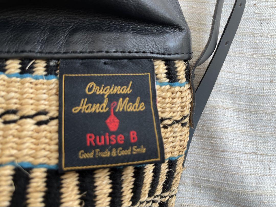 新品★Ruise B サイザルバスケット ショルダーバッグ かごバッグ
