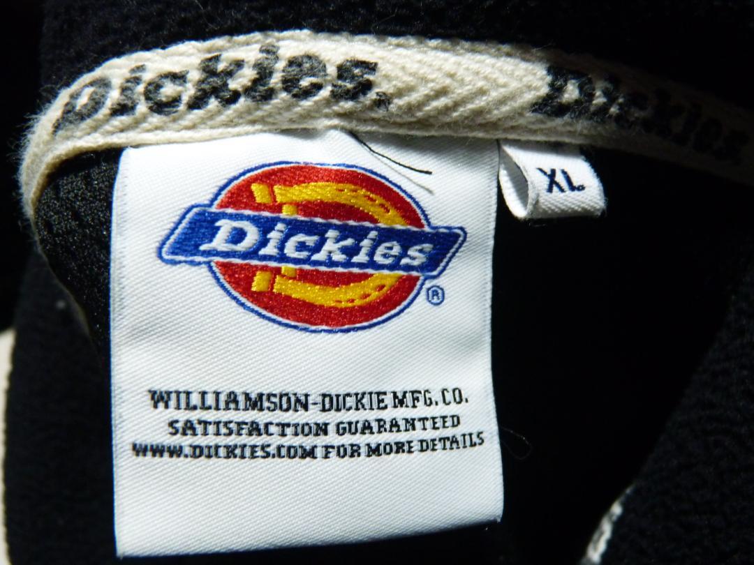 Dickies　ディッキーズ　パーカー　モコモコ　ボア素材　ブラック　XL