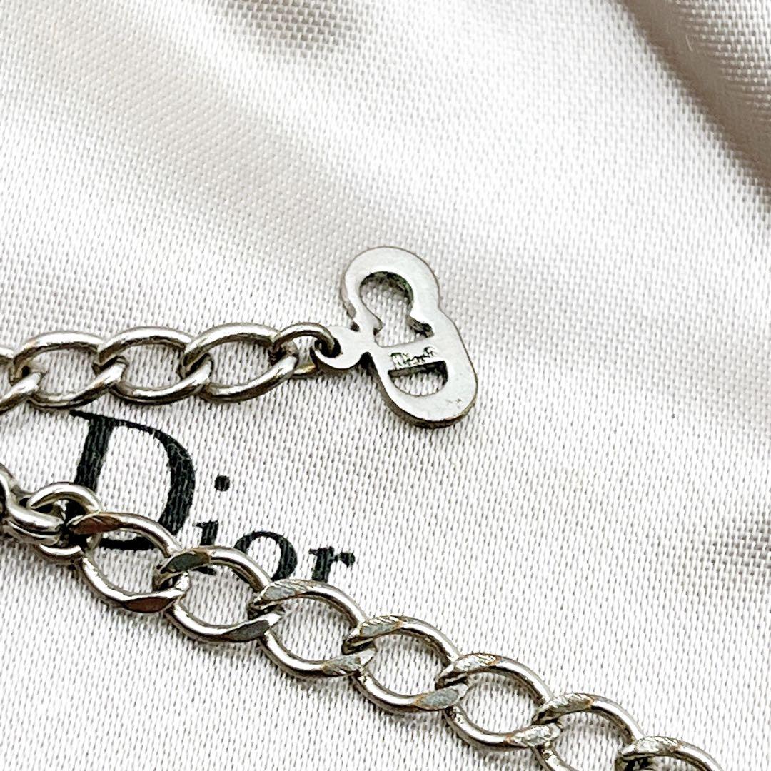 2043 人気✨ Dior ブレスレット シルバー CD ロゴ 刻印 23cm 2043 人気✨ Dior ブレスレット シルバー CD ロゴ 刻印 23cm