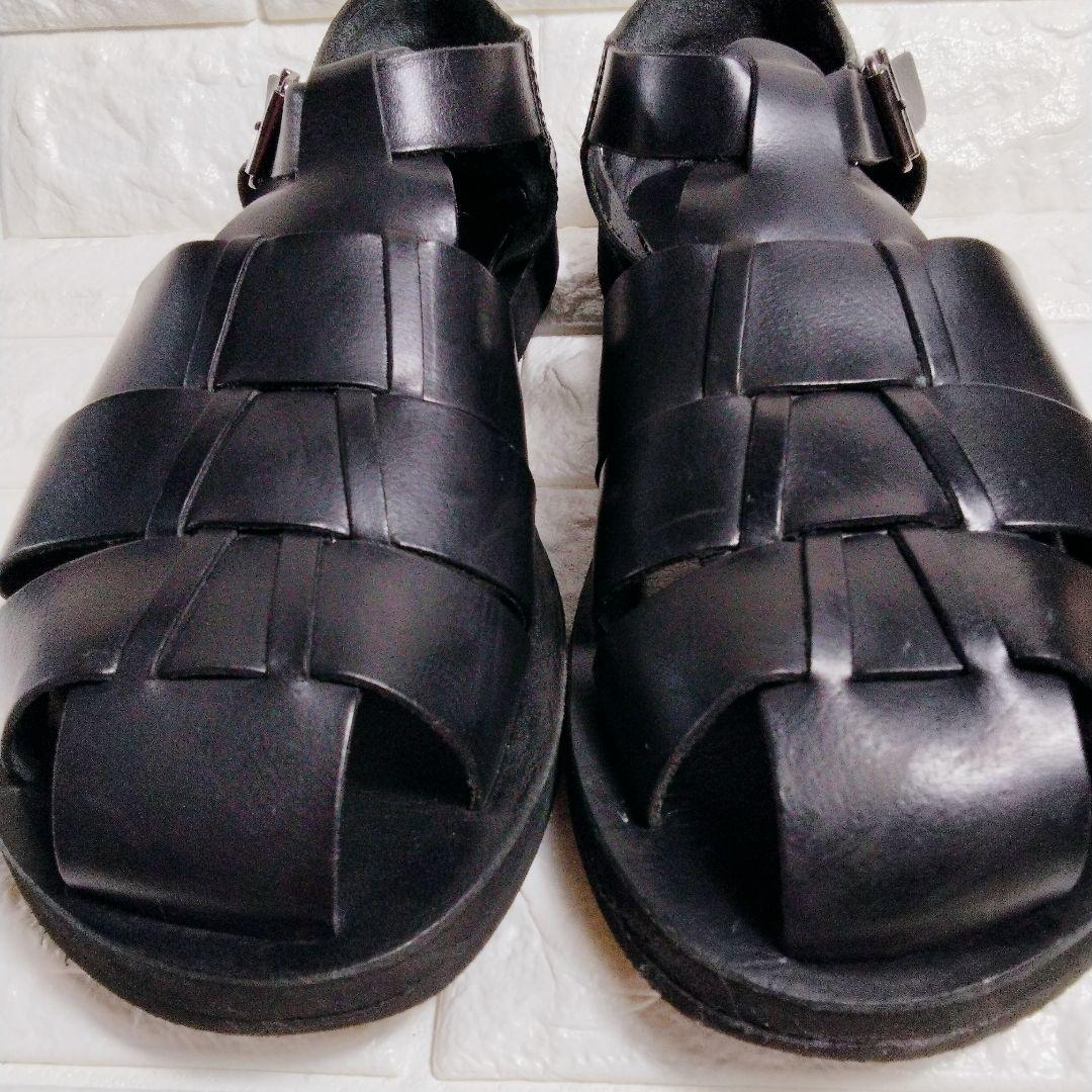 green label relaxing別注 AMIT レザー グルカサンダル