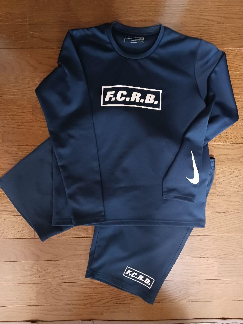 送料無料 内祝い GYM FCRB NIKE ネイビー セットアップ LOGO BOX ブリストル ウェア