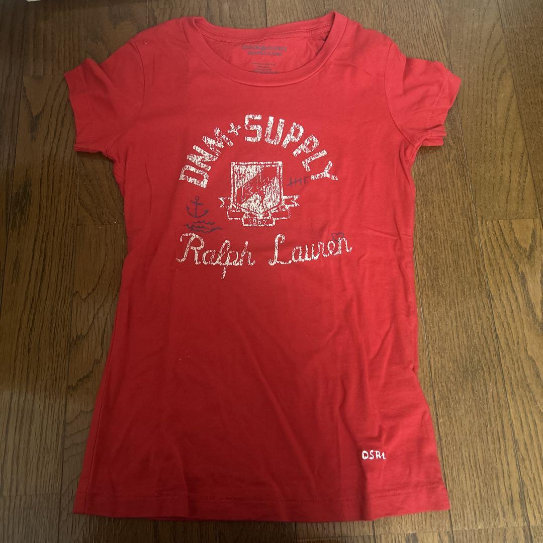 Denim & Supply Ralph Lauren 赤 Tシャツ