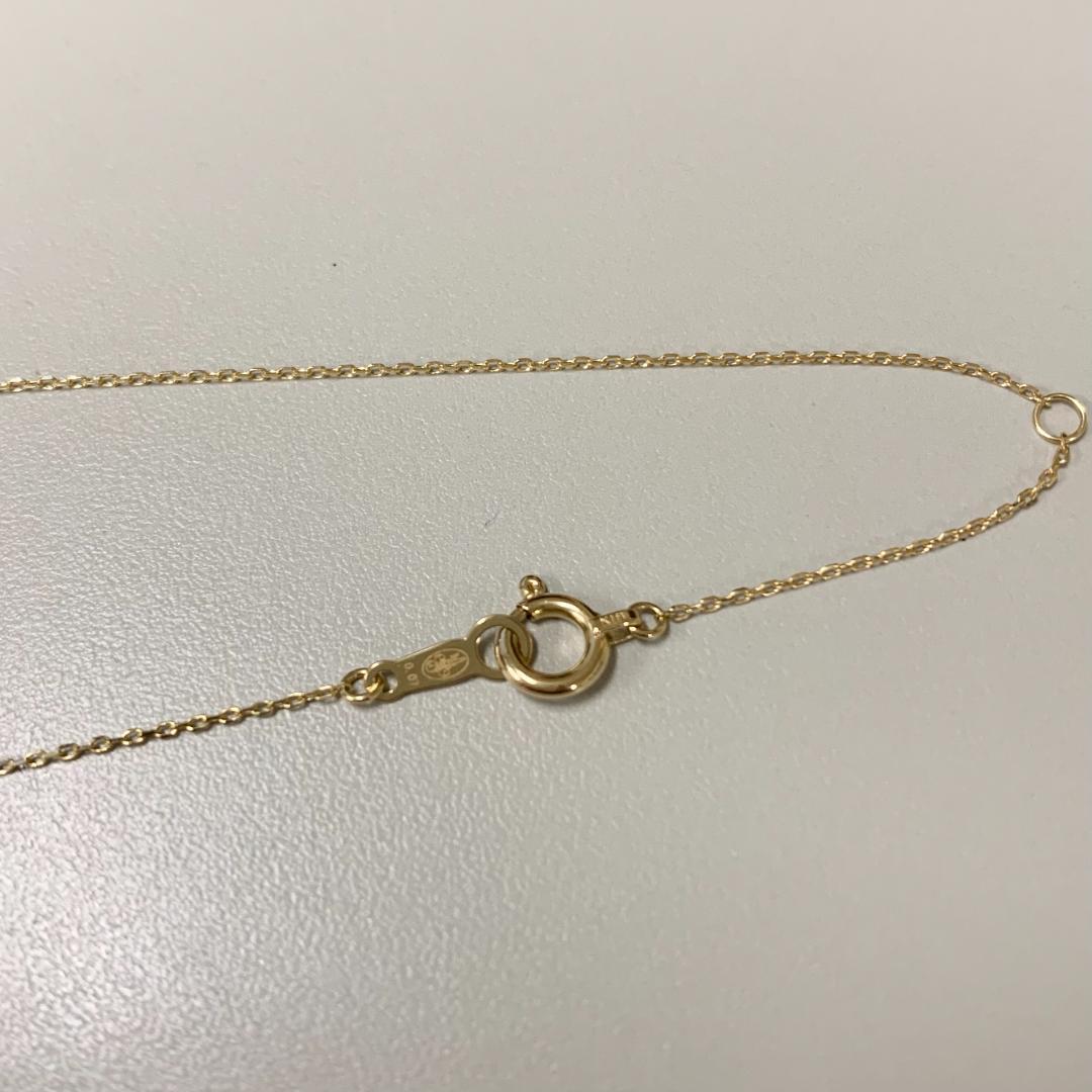 新品 ダイヤモンド ネックレス 0.04ct K18