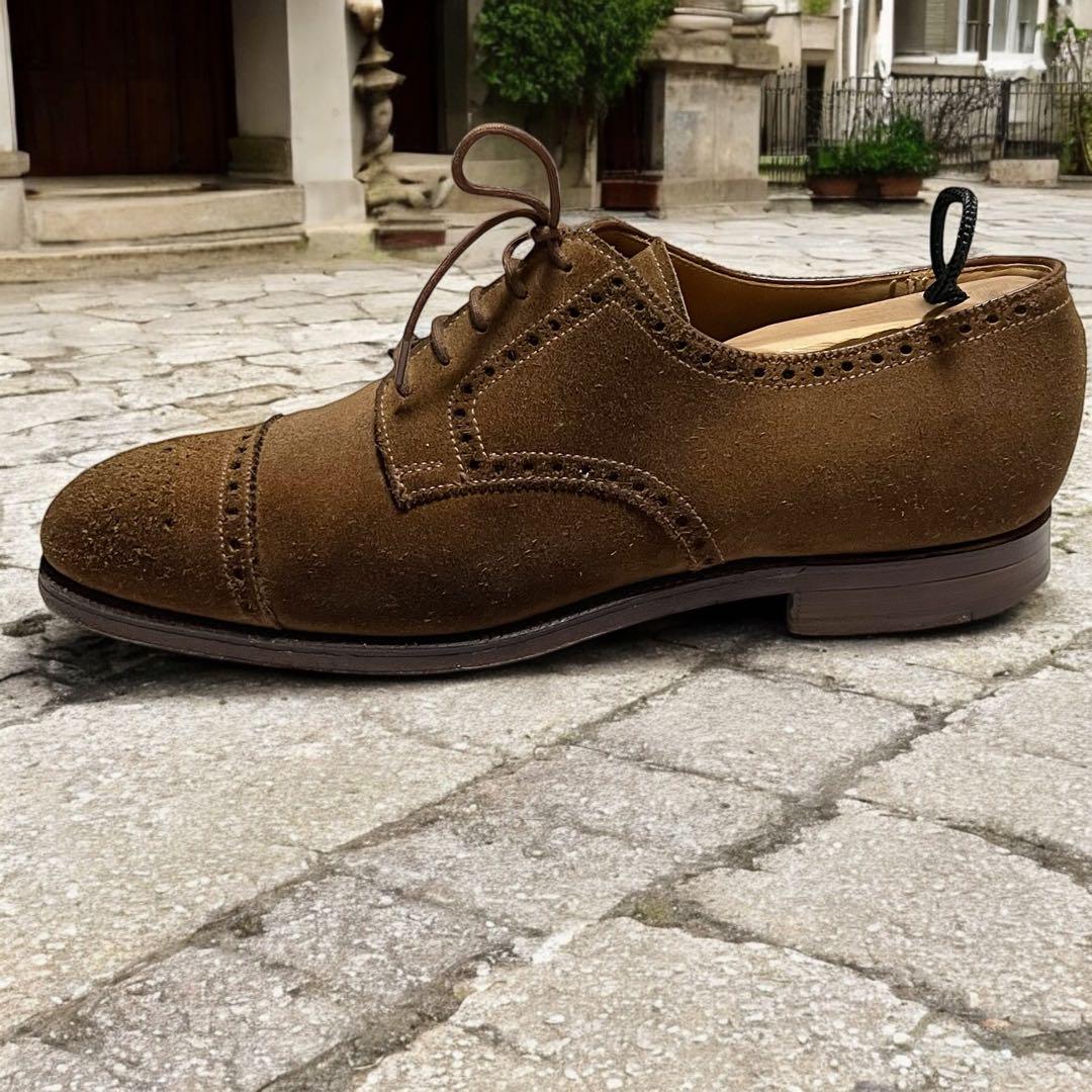 ジョージクレバリー TOBACCO SUEDE LEATHER SOLE 6E